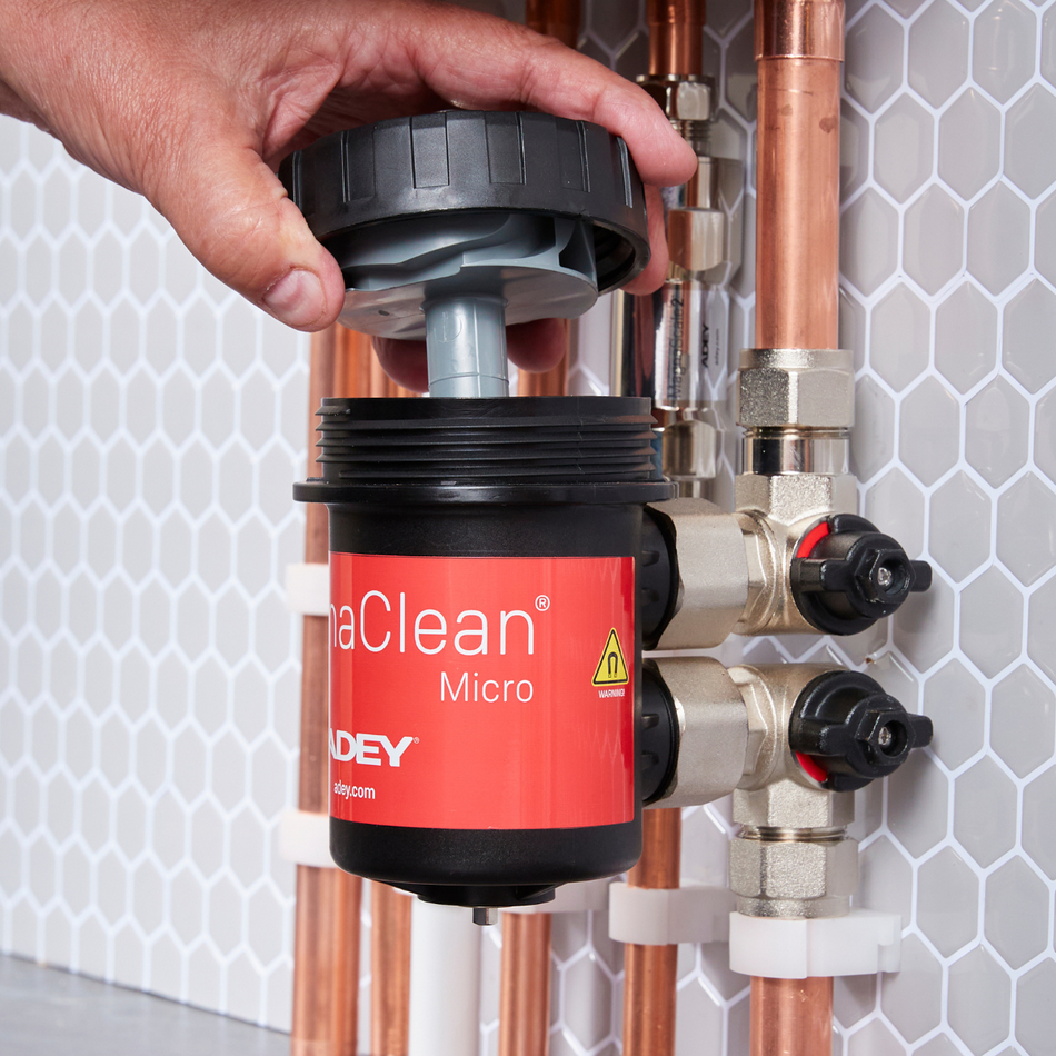 ADEY MagnaClean Micro Black 22mm System Filter