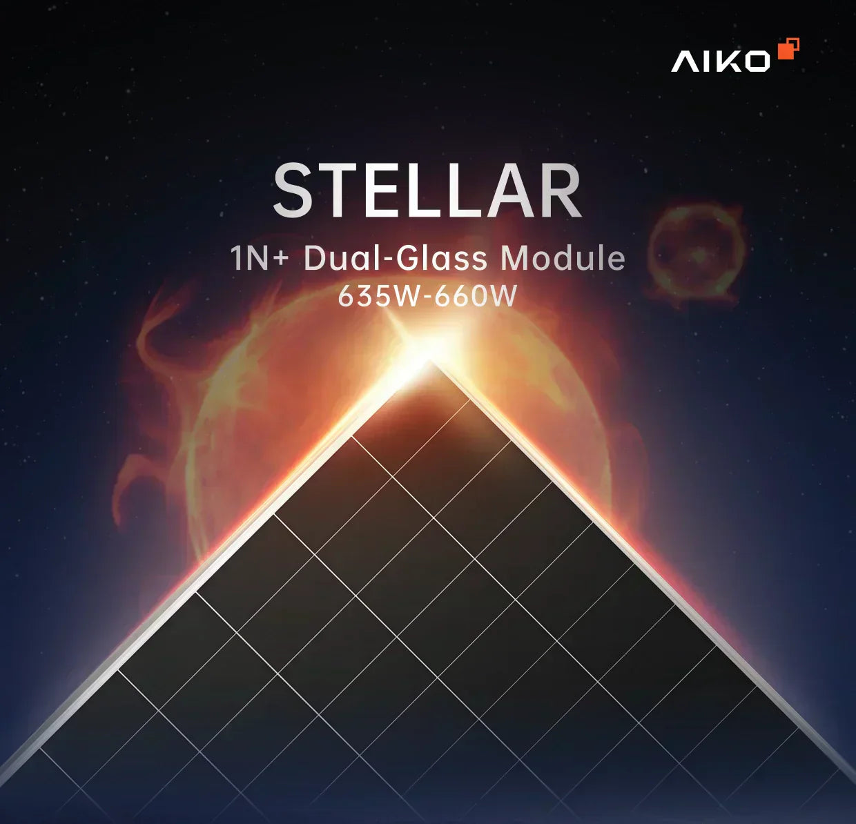 Dual-glass solar panel