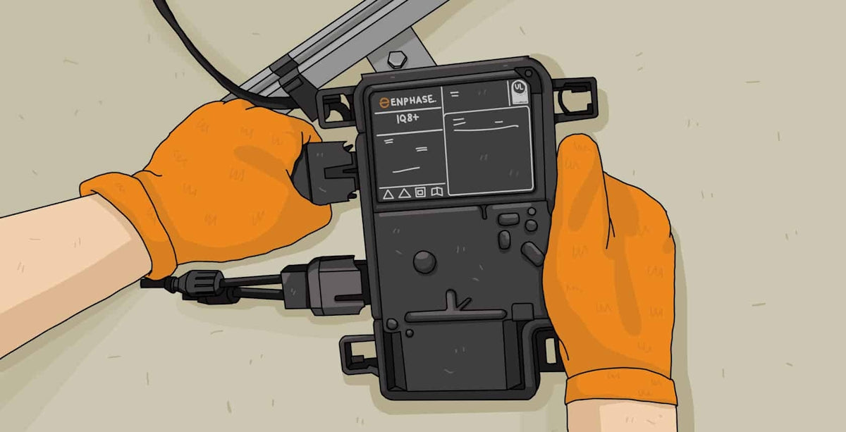 enphase micro inverter installation