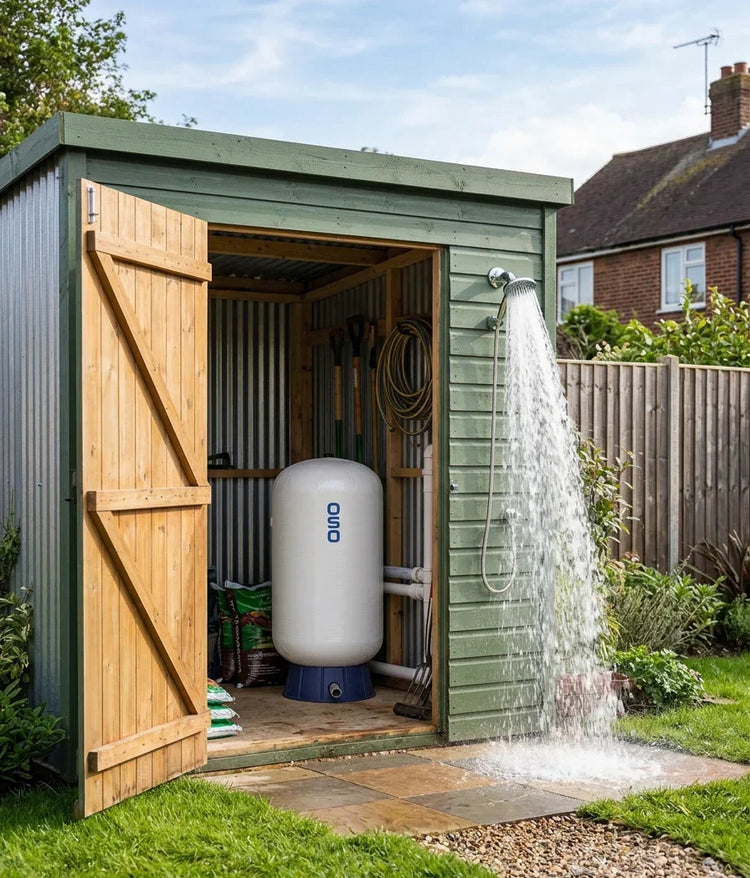 How to Boost Cold Water Pressure Without a Pump: OSO SuperStream, Stuart Turner & Accumulator Vessels Explained