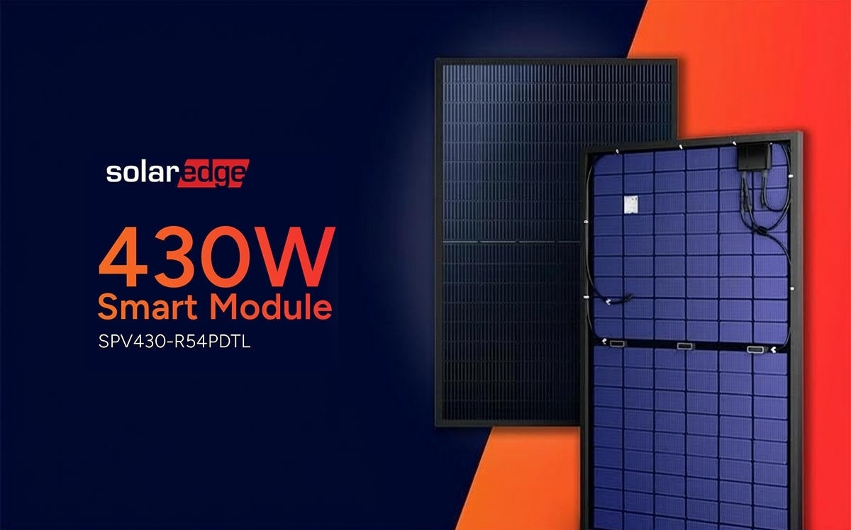 Unlocking Solar Energy Efficiency: The SolarEdge 430W TOPCon Smart Solar Module with Built-in Optimiser for UK Homes