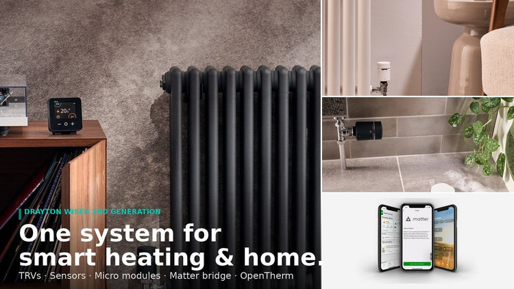 Drayton Wiser 2nd Generation: The All-in-One Smart Heating & Home Automation System