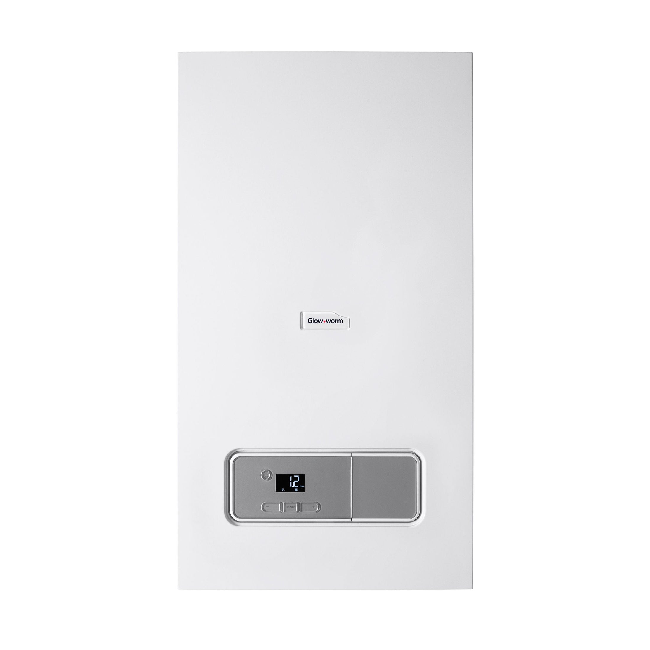 Gas System Boilers: Glow-Worm Energy7 compact design with digital display for efficient heating solutions.