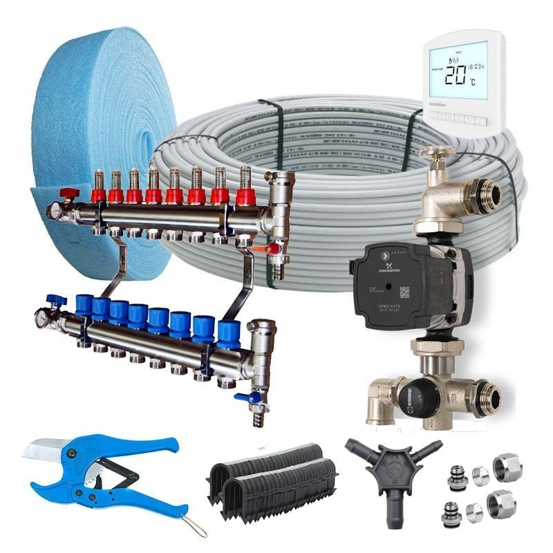 Warm Water Underfloor Heating MultiZone Kits