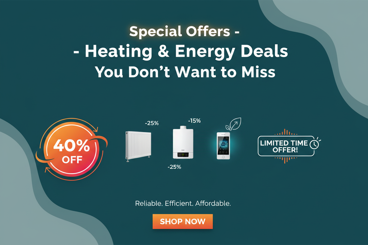 Special Offers – Heating & Energy Deals You Don’t Want to Miss