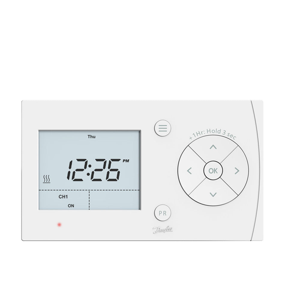 Danfoss TS710 V2 230V Single Channel Timer & Programmable Heating Control