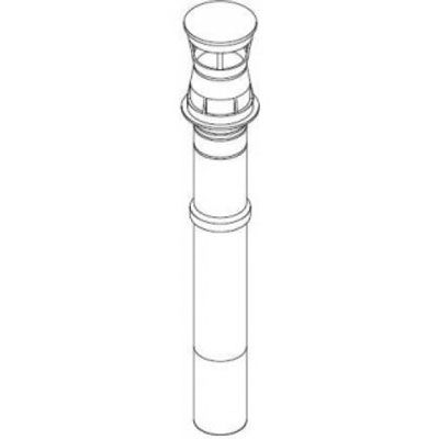 Baxi Multifit 80/125 Vertical Flue Terminal