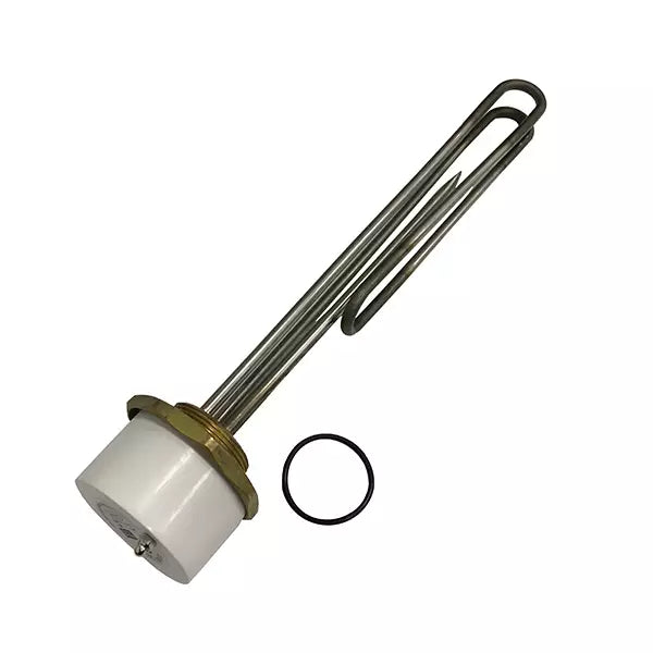 14 inch Incoloy Unvented Immersion Heater 3kW 1.3/4 inch Boss with Thermostat - TIH476PI