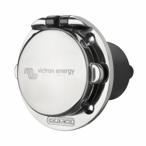 Victron Energy 16A 250VAC Stainless Steel Power Inlet (2P/3W)