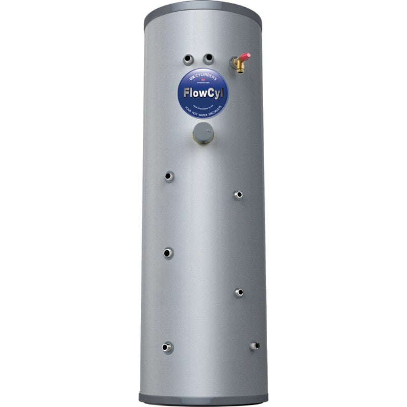 FlowCyl 170L Slimline Unvented High Quality Stainless Steel Heat Pump Cylinder