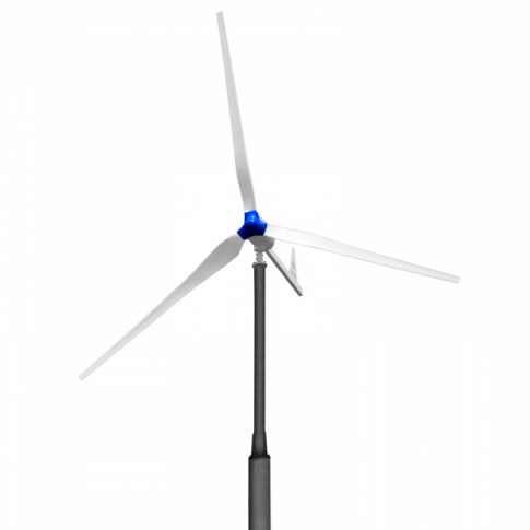 Grid-Tie Wind Turbine Kits with 5.5kW Hybrid Inverter & 24kWh Battery Bank