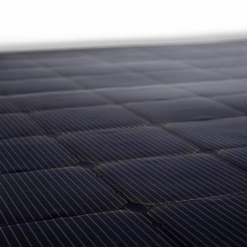 Flexible CIGS Lightweight Solar Panels with Self-Adhesive Backing Made in Sweden (240W - 500W)