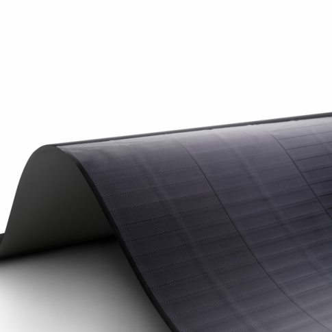 500W Flexible CIGS Solar Panel Self Adhesive Backing Lightweight Bendable Roof Mounting