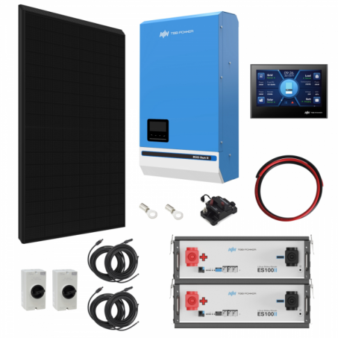 TBB Power Scalable 48V Complete Off-Grid Solar Power Systems (1.72 KW - 20.64 kW)