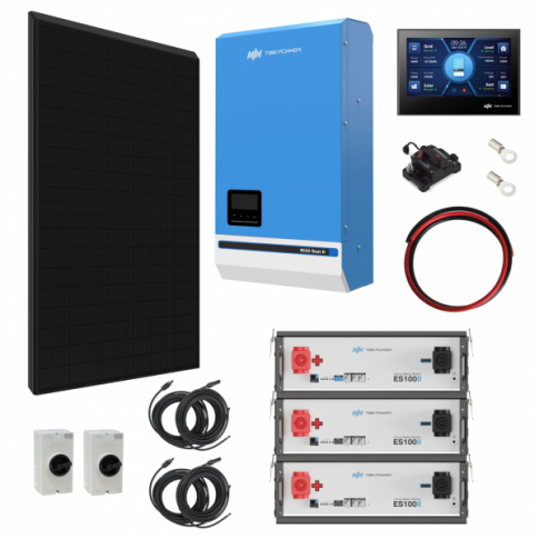 TBB Power Scalable 48V Complete Off-Grid Solar Power Systems (1.72 KW - 20.64 kW)