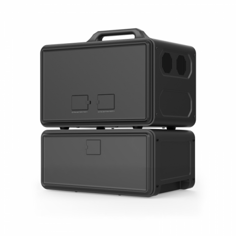 2400W Expandable Portable Power Station with LiFePO4 Batteries - High-Capacity Home Backup & Off-Grid Power