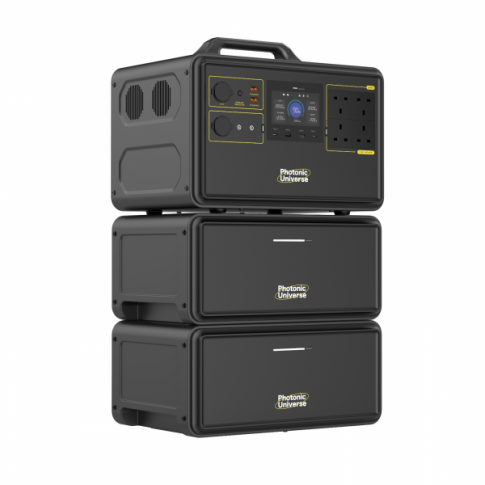 2400W Expandable Portable Power Station with LiFePO4 Batteries - High-Capacity Home Backup & Off-Grid Power