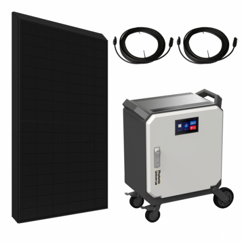 Complete 5kW Off-Grid Solar Power System with 5kWh High-Performance LiFePO₄ Battery