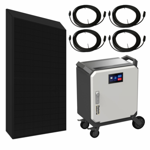 Complete 5kW Off-Grid Solar Power System with 5kWh High-Performance LiFePO₄ Battery