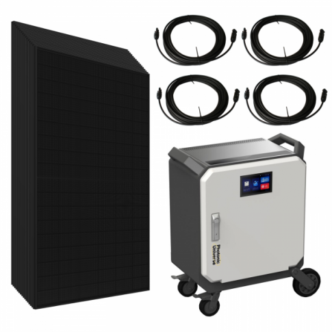 Complete 5kW Off-Grid Solar Power System with 5kWh High-Performance LiFePO₄ Battery