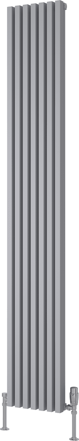 Reina Albano A-ABN18026S Silver Vertical Radiator 270mm x 1800mm