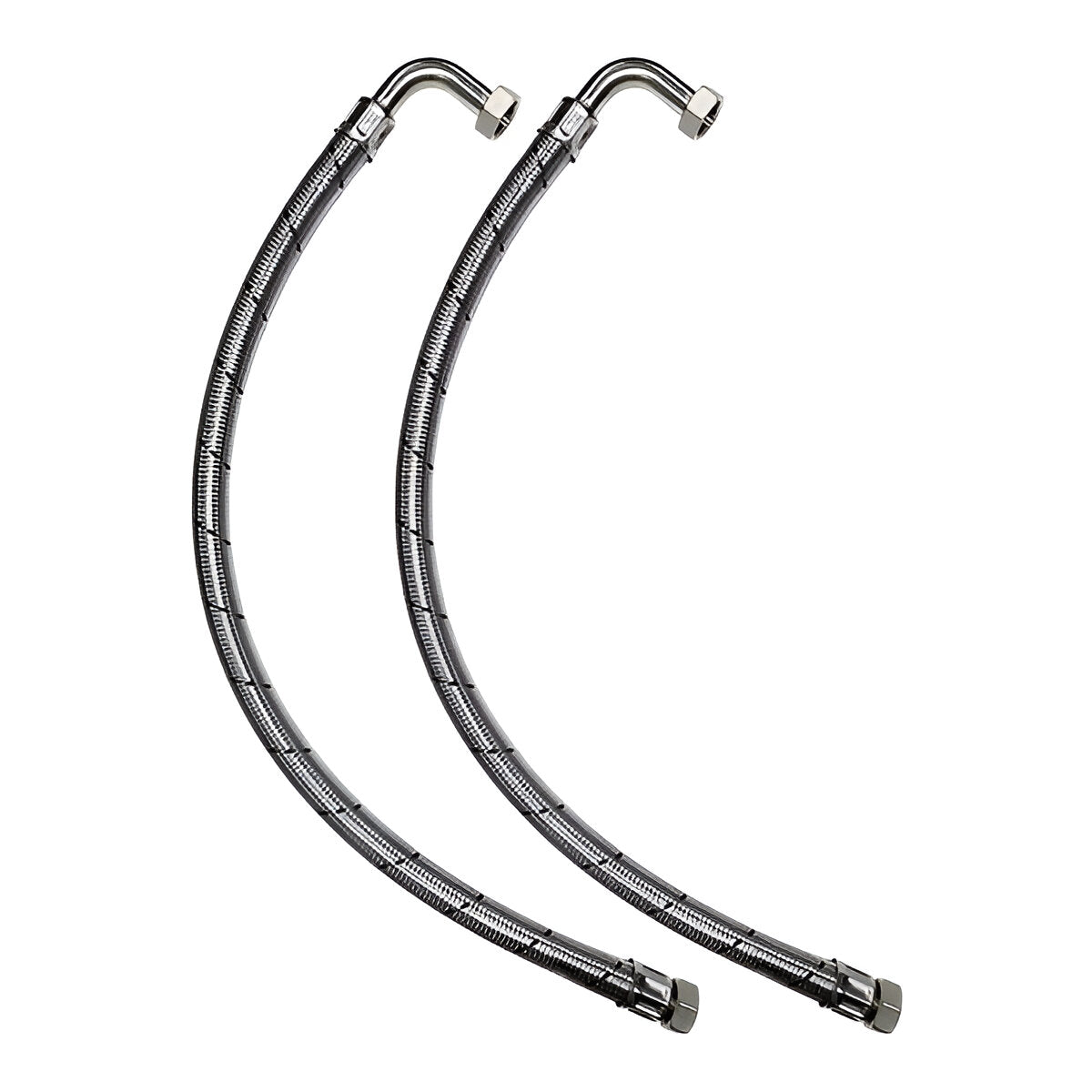 Calmag 19mm Inlet High Flow Hoses (Pair) | Suits CalSoft Mini & CalSoft Midi | Unvented/Combi/Megaflow