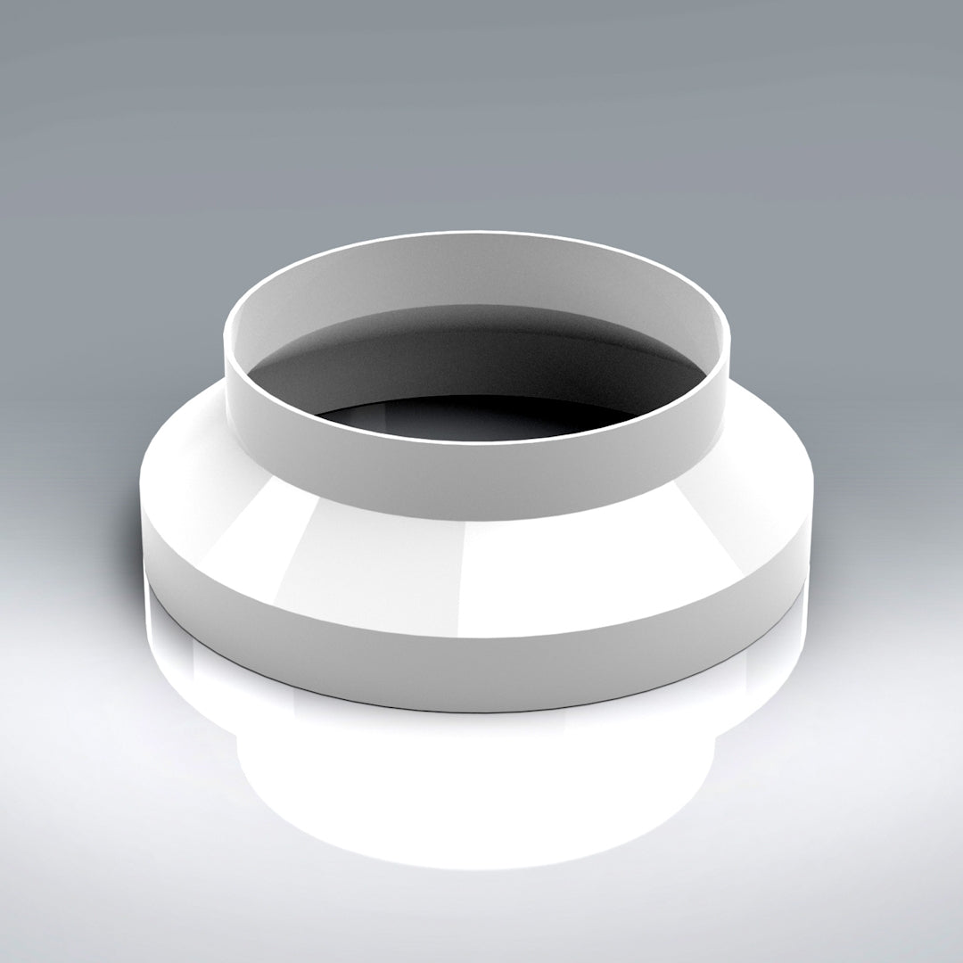 Verplas 200mm to 150mm Round Duct Reducer