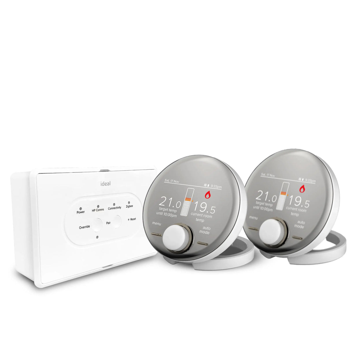 Ideal Heating Halo Air RF 2-Zone Programmable Room Thermostat
