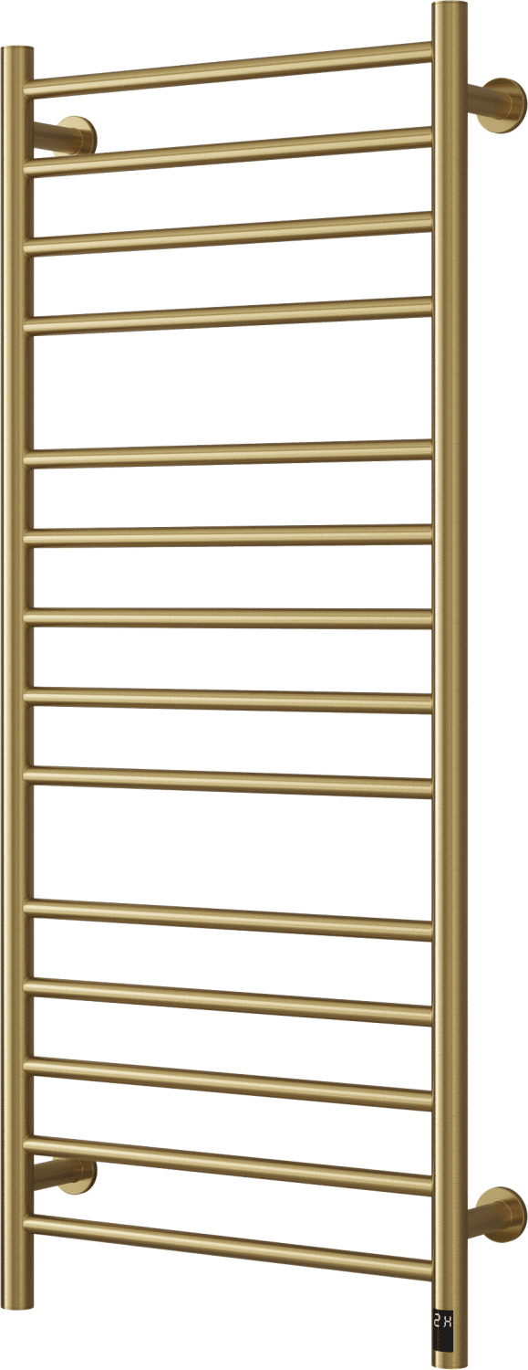 Reina Arnage DE-ARG1205B Brushed Brass Towel Rail - 500mm x 1200mm