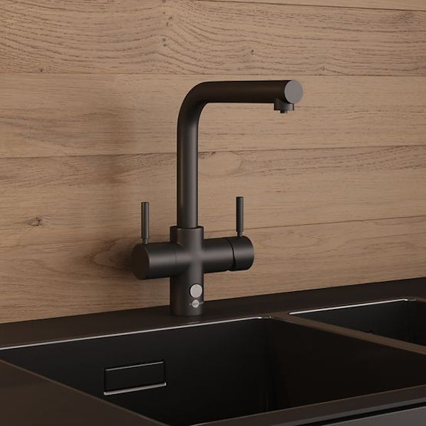 InSinkErator 4N1 L Shape Tap – Velvet Black
