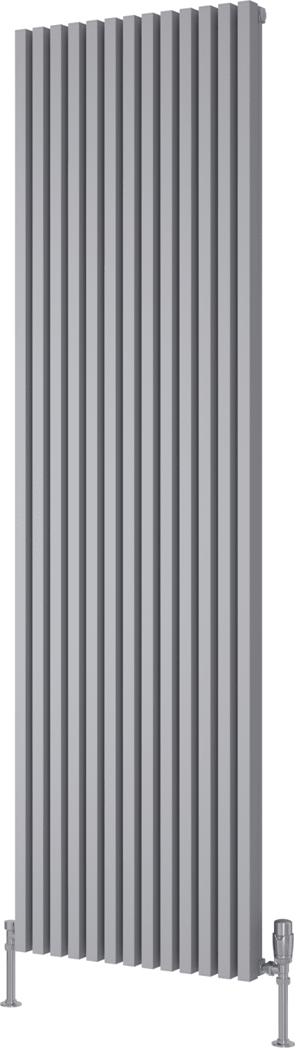 Reina Albano A-ABN18050S Silver Vertical Radiator 510mm x 1800mm
