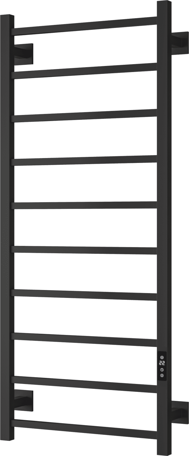 Reina Velino EVLN120K Matt Black Electric Radiator 1200mm x 500mm