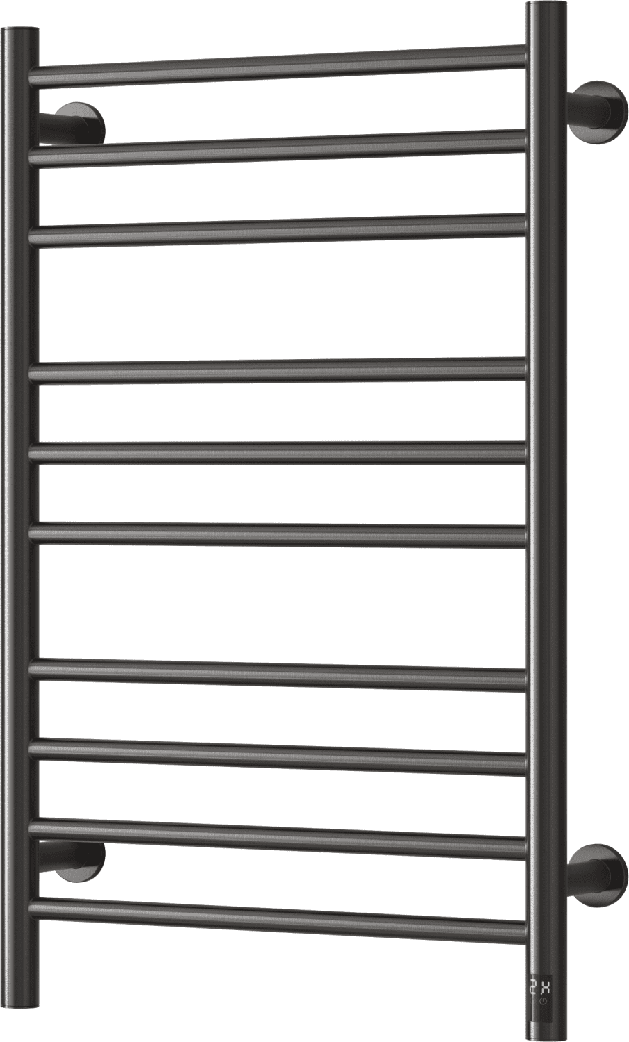 Reina Arnage DE-ARG0805G Brushed Gun Metal Towel Rail - 500mm x 800mm