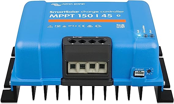 Victron SmartSolar MPPT 150/45 Solar Charge Controller – 45A, 150V