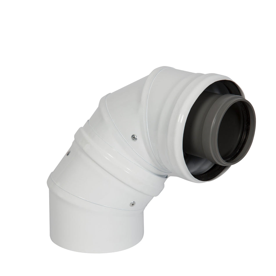 Baxi Multifit 60/100 Offset Flue Adaptor Elbow