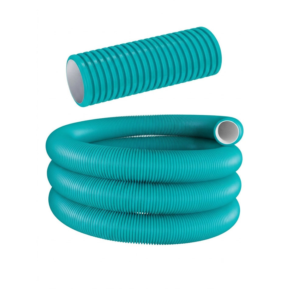 Radial Semi-Rigid Ducting 75mm x 50m Coil - Anti-Microbial & Anti-Static MVHR Duct