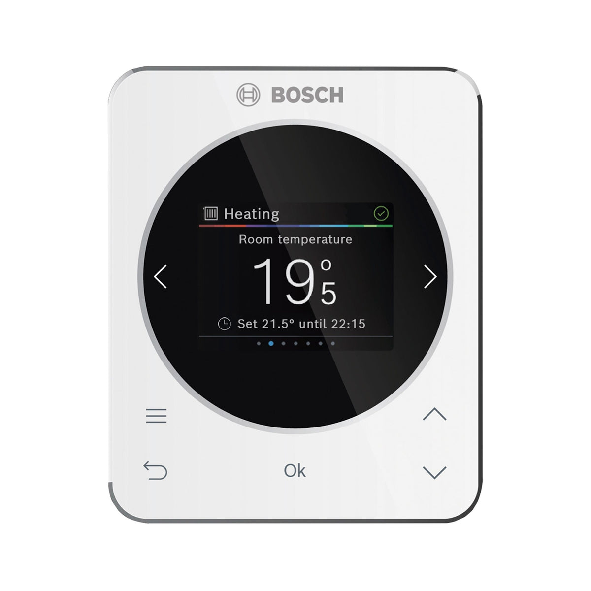 Bosch RT800 Wired Room Thermostat – MPN 7738112961 – Colour Touch Display with Humidity Sensor