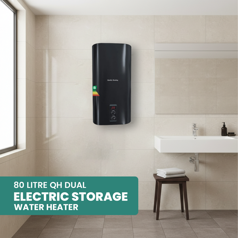 80 Litre QH Dual Electric Storage Water Heater