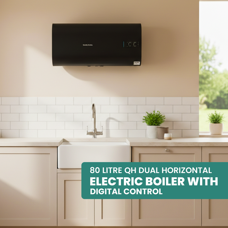 80 Litre QH Dual Horizontal Electric Electric Water Heater