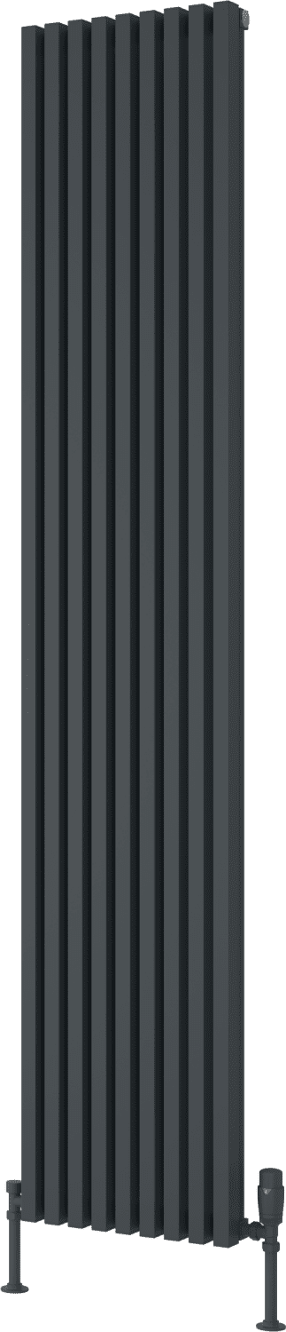 Reina Albano A-ABN18034A Anthracite Vertical Radiator 350mm x 1800mm