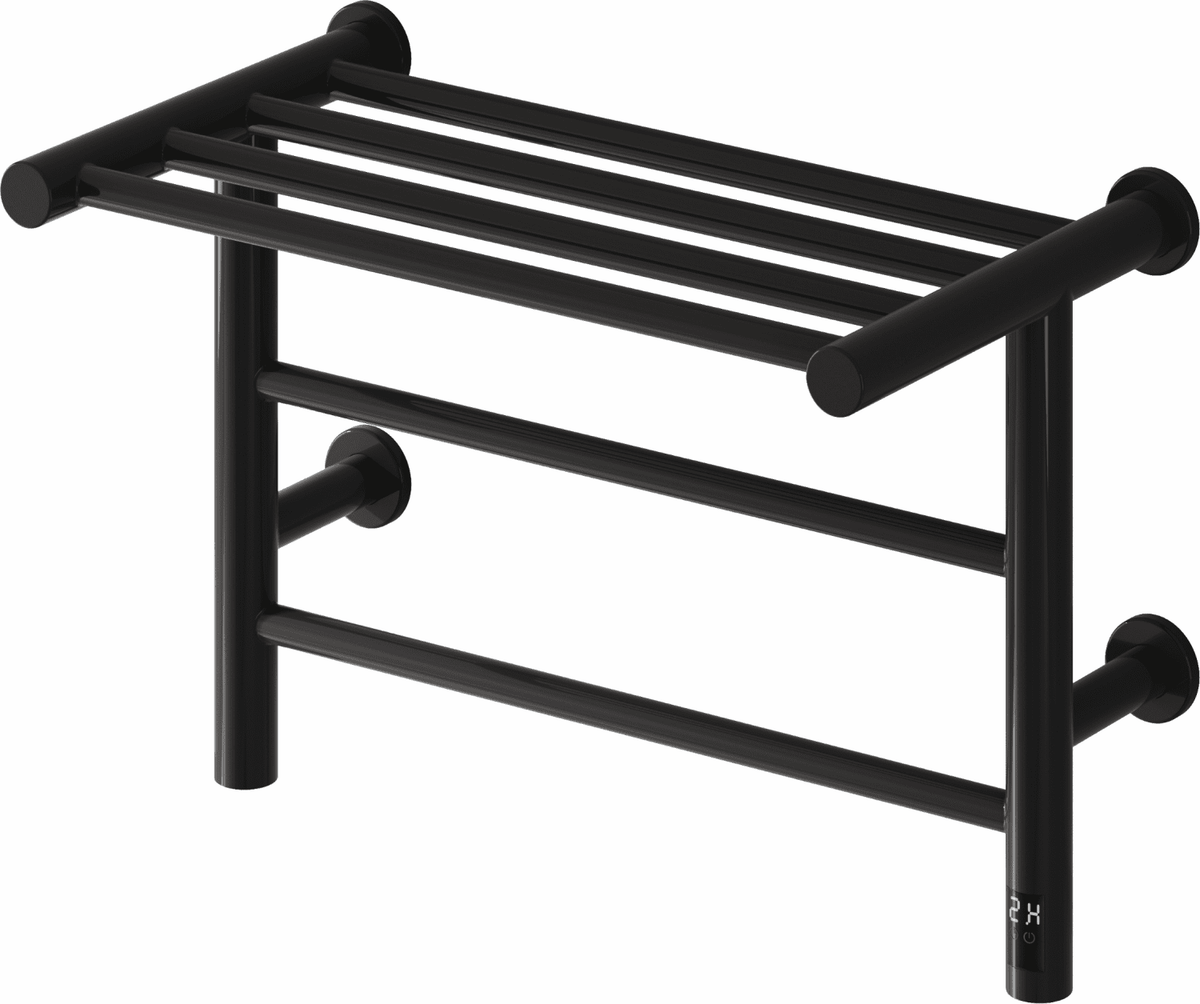 Reina Maira DE-MAR0355K Dry Electric Black Towel Rail 350mm x 500mm