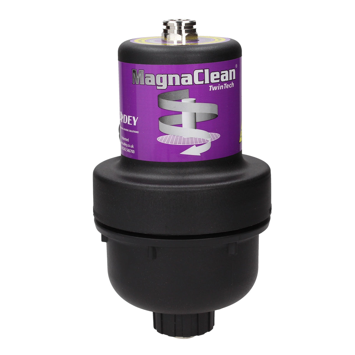 Image of ADEY MagnaClean TwinTech 22mm dual-action filter for central heating systems.
