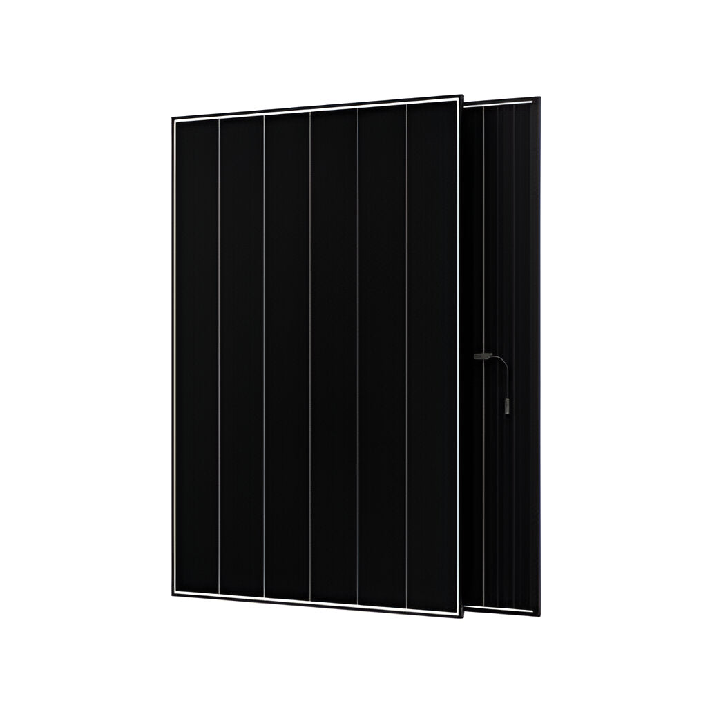 Aiko 490W Neostar 3P+ N-Type ABC Dual-Glass Bifacial Solar Panel AIKO-A490-MCE54Dw 24.5% Efficiency Gen 3 Black Frame MC4