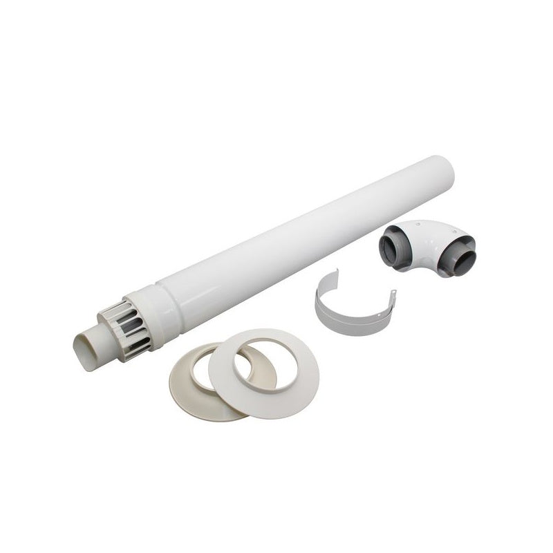 Ariston Horizontal Coaxial Kit + Vertical Starter 60/100mm 3318074 HE Boiler Flue Bundle