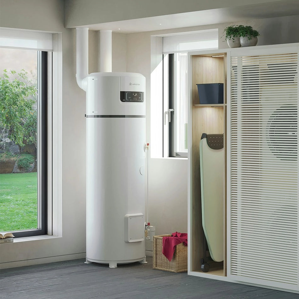 Ariston Nuos Plus S2 Wi-Fi 250L Heat Pump Water Heater + Unvented Kit