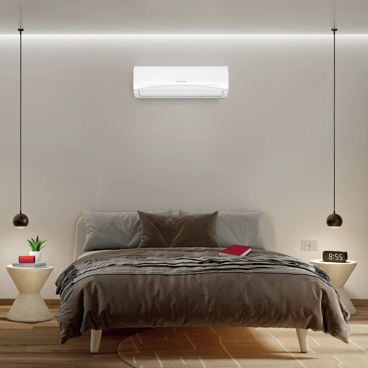 Ariston Prios Net 50 MUA1 Split Air Conditioner 5.3kW Built-in WiFi R32 Inverter