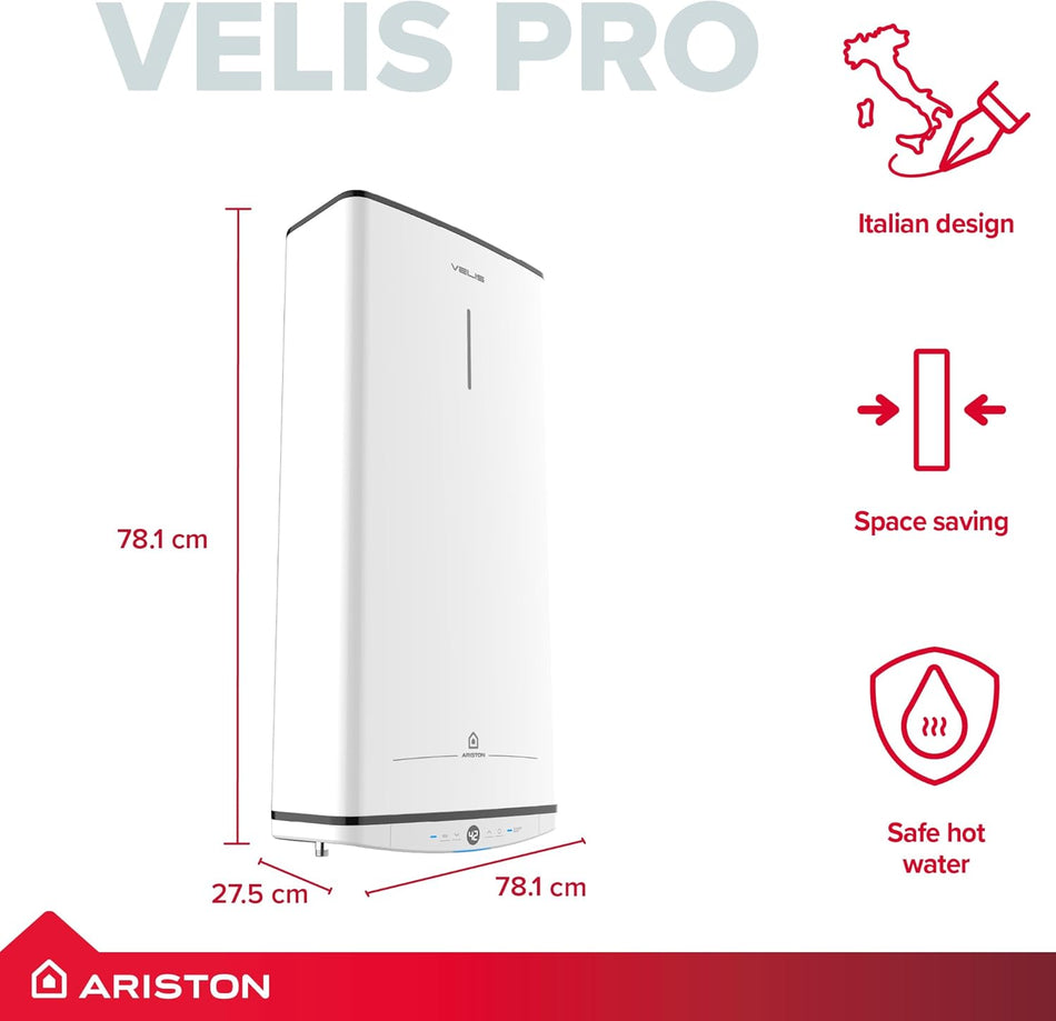 Ariston Velis Pro 45L Electric Storage Water Heater
