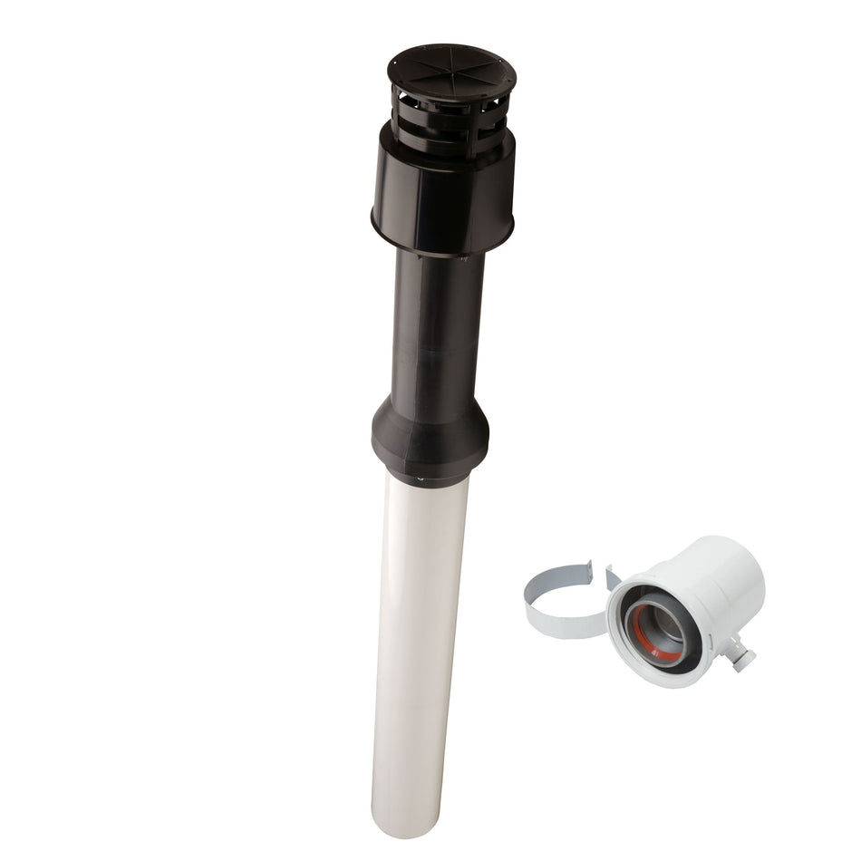 Ariston Vertical Flue Terminal with Starter Kit
