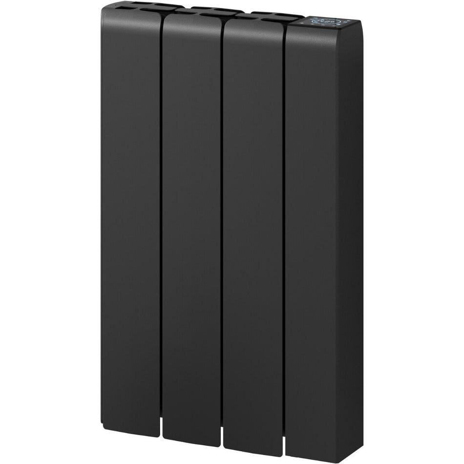 Reina Aron Black Electric Horizontal Ceramic Core Wi-Fi Radiator - 700W
