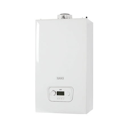 White Baxi water heater on a white background